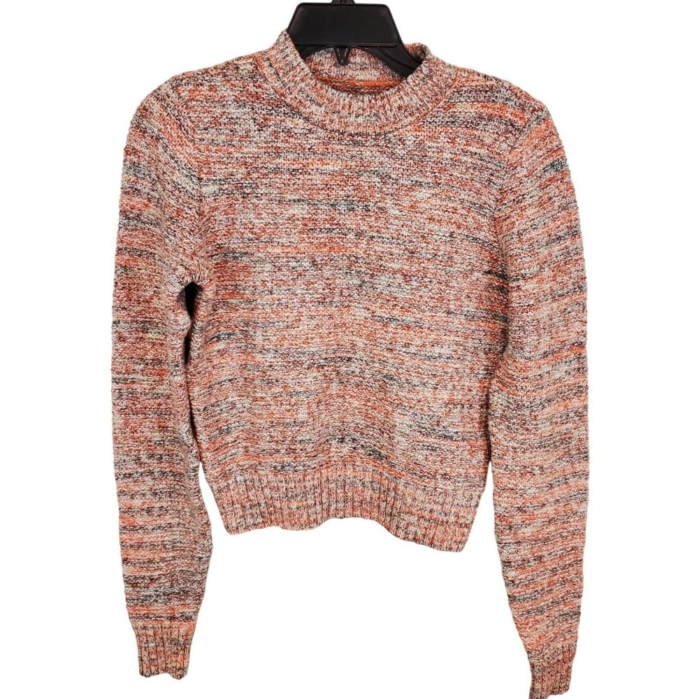 Abercrombie & Fitch Cropped Long-Sleeve Sweater XS